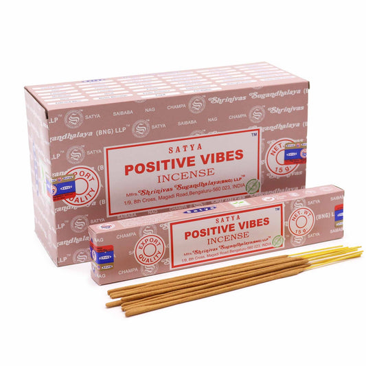 Satya Incense 15gm -  Positive Vibes - Herbalshire Handmade Herbal Products