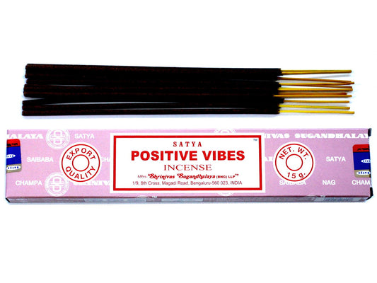 Satya Incense 15gm -  Positive Vibes - Herbalshire Handmade Herbal Products