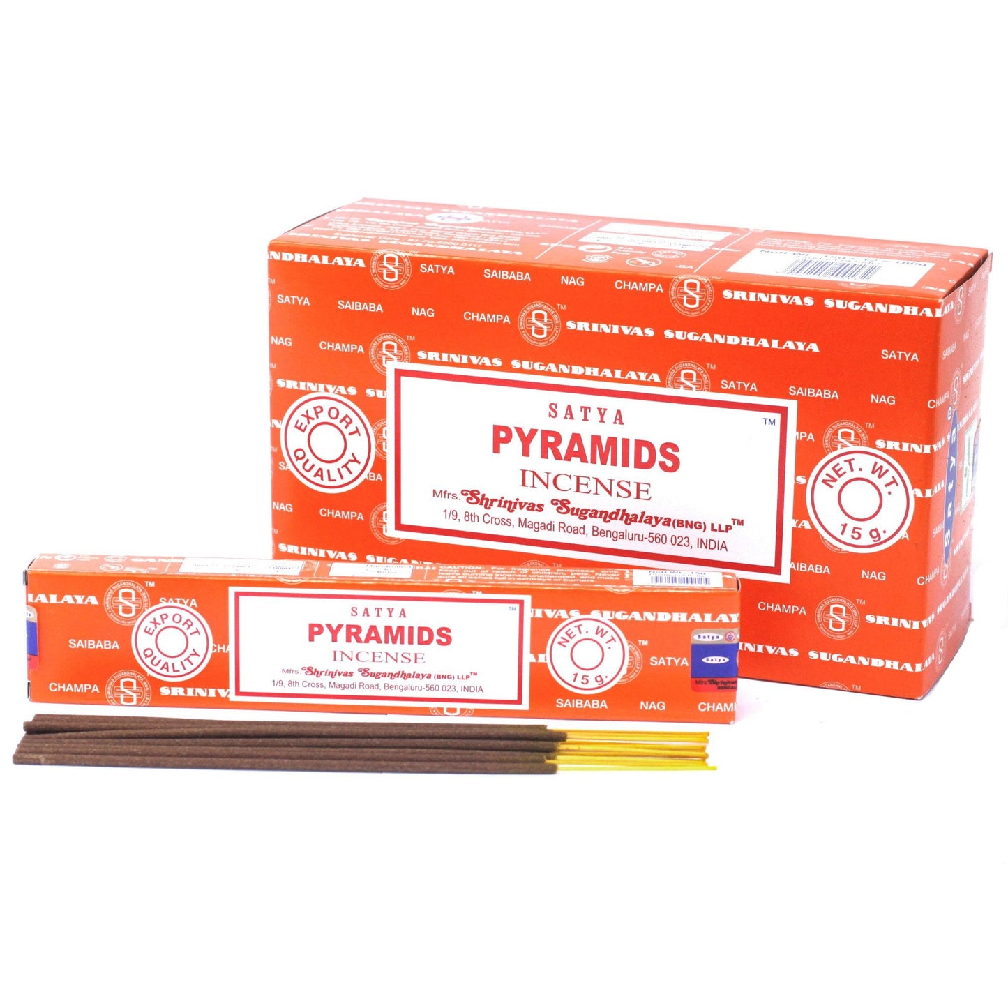 Satya Incense 15gm -  Pyramid - Herbalshire Handmade Herbal Products