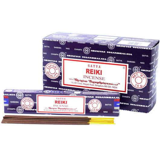 Satya Incense 15gm -  Reiki - Herbalshire Handmade Herbal Products