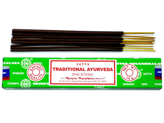 Satya Incense 15gm -  Tr.Ayurveda - Herbalshire Handmade Herbal Products