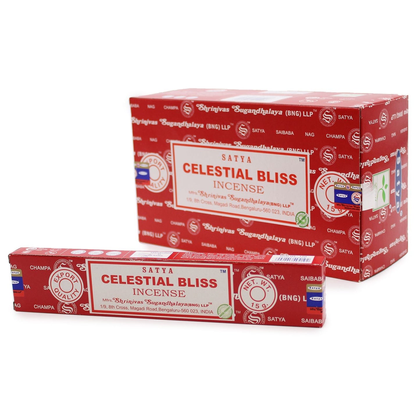 Satya Incense Sticks 15g - Celestial Bliss - Herbalshire Handmade Herbal Products