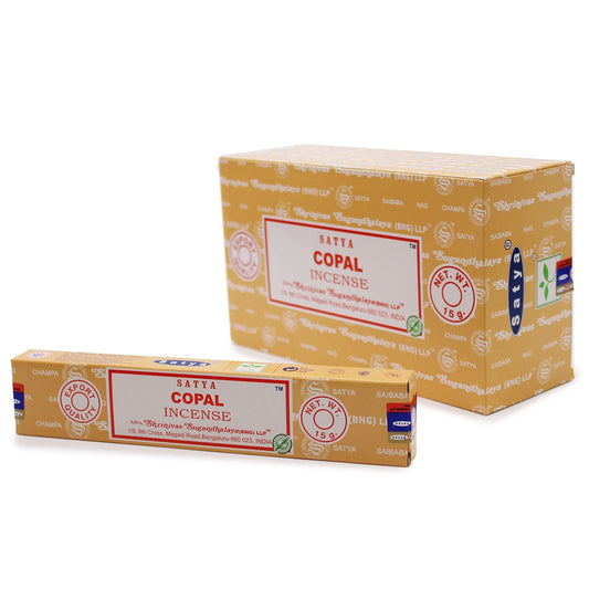 Satya Incense Sticks 15g - Copal - Herbalshire Handmade Herbal Products