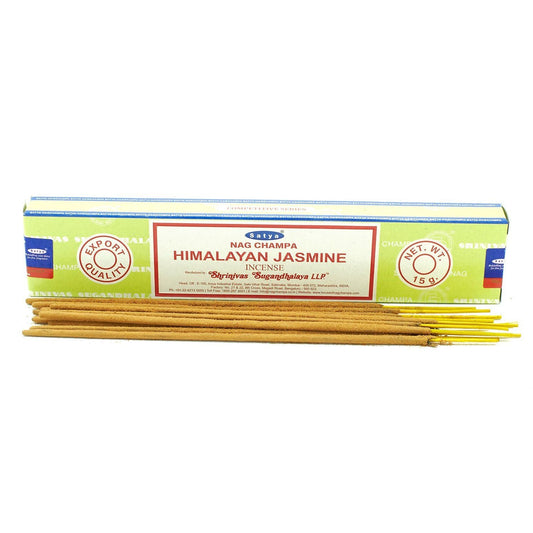 Satya Incense Sticks 15g - Himalayan Jasmine - Herbalshire Handmade Herbal Products