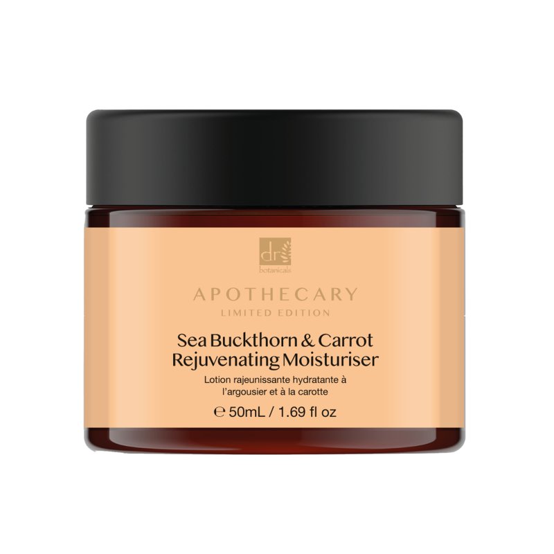 Sea Buckthorn & Carrot Rejuvenating Moisturiser 50ml - Herbalshire Handmade Herbal Products