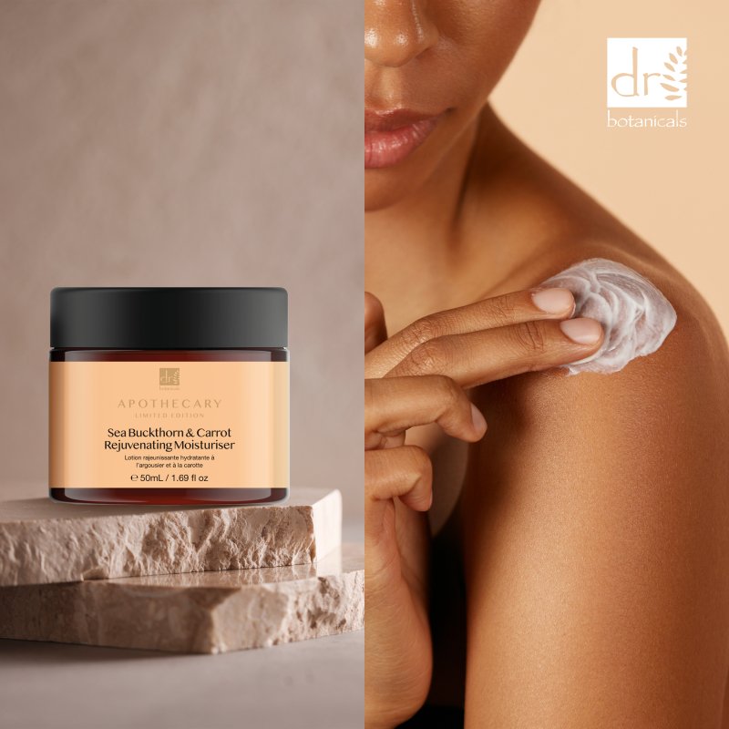 Sea Buckthorn & Carrot Rejuvenating Moisturiser 50ml - Herbalshire Handmade Herbal Products