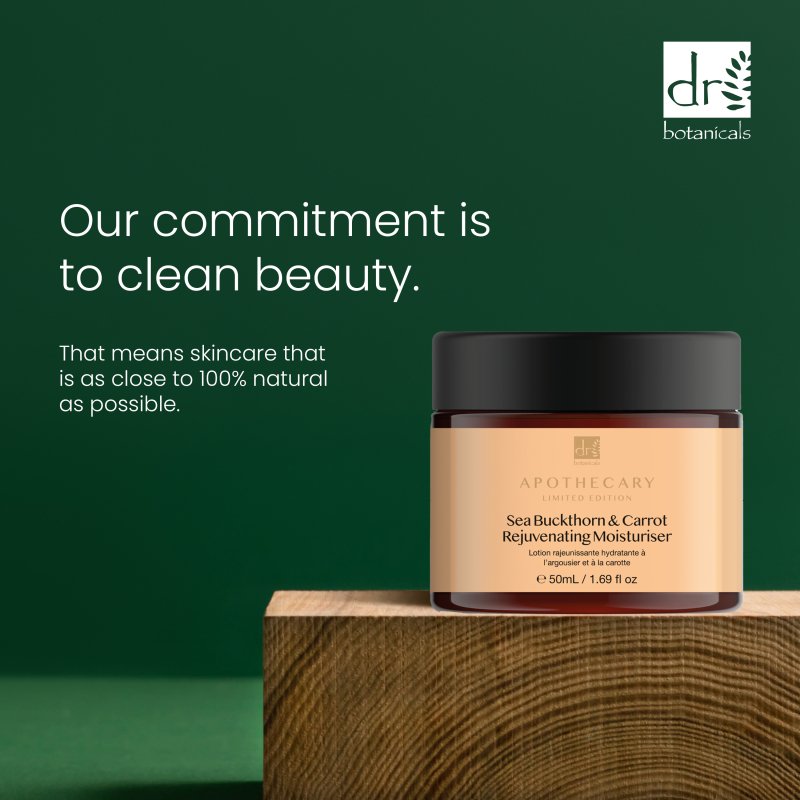 Sea Buckthorn & Carrot Rejuvenating Moisturiser 50ml - Herbalshire Handmade Herbal Products