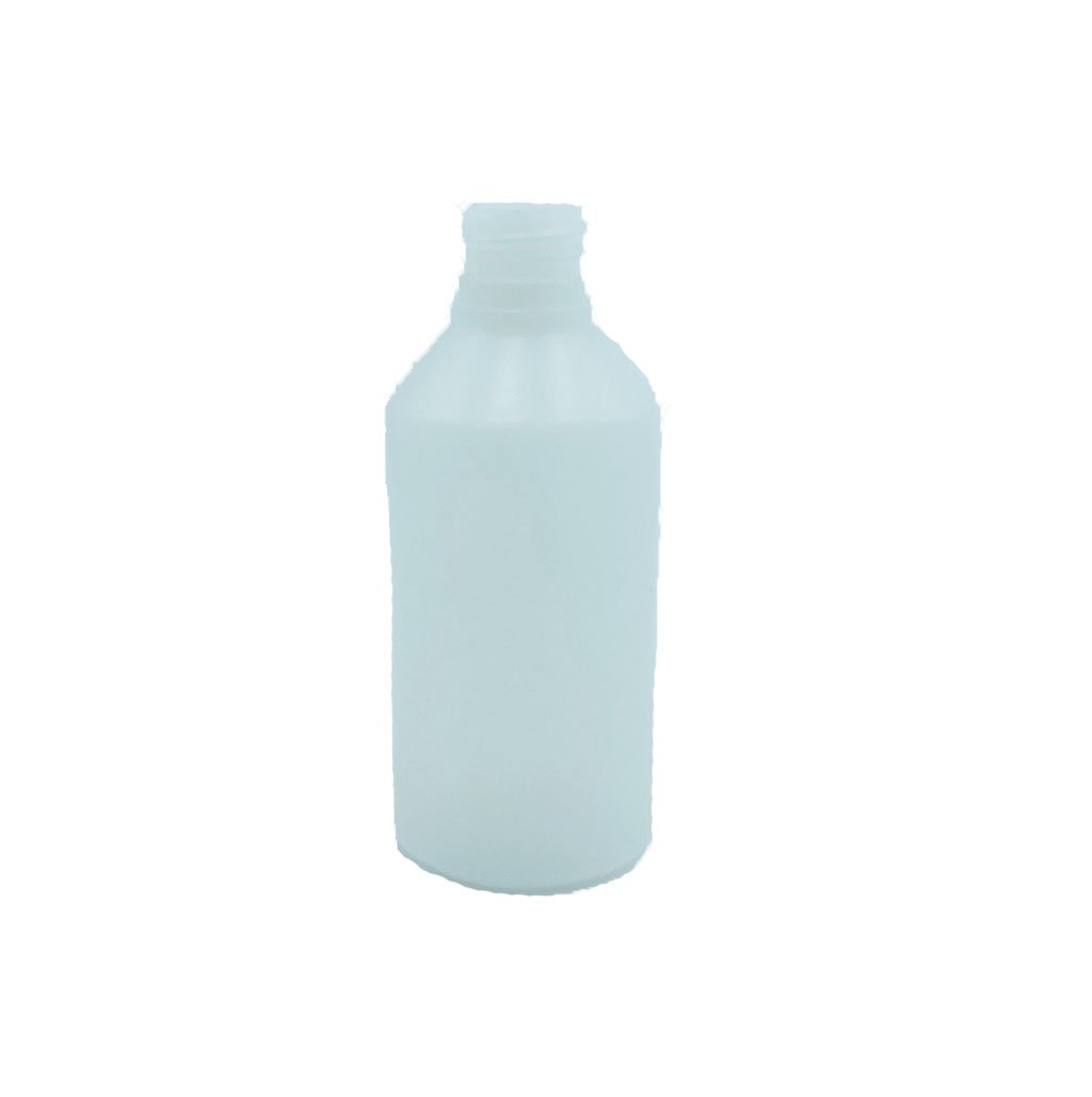 Semi Transparent Plastic Cylindrical Bottles - 20/410 - Herbalshire Handmade Herbal Products