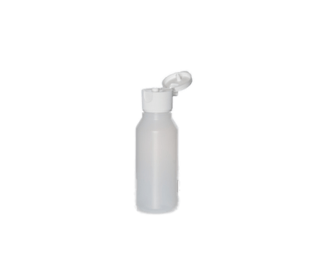 Semi Transparent Plastic Cylindrical Bottles - 20/410 - Herbalshire Handmade Herbal Products
