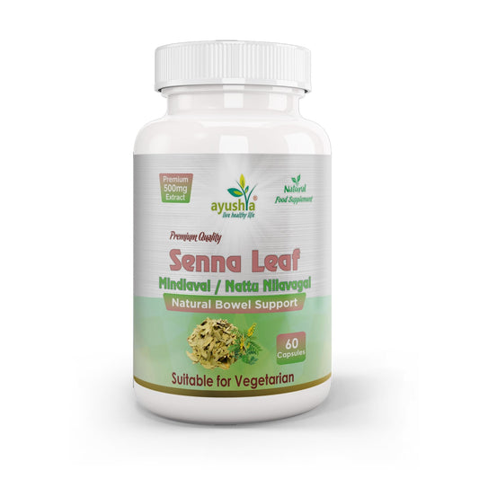 Senna Leaf Capsule (Cassia angustifolia) - Herbalshire Handmade Herbal Products