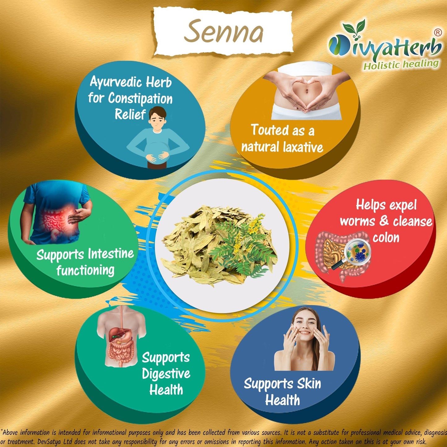 Senna Leaves Powder (Mindiaval) - Herbalshire Handmade Herbal Products