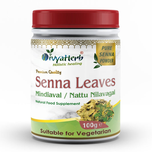 Senna Leaves Powder (Mindiaval) - Herbalshire Handmade Herbal Products