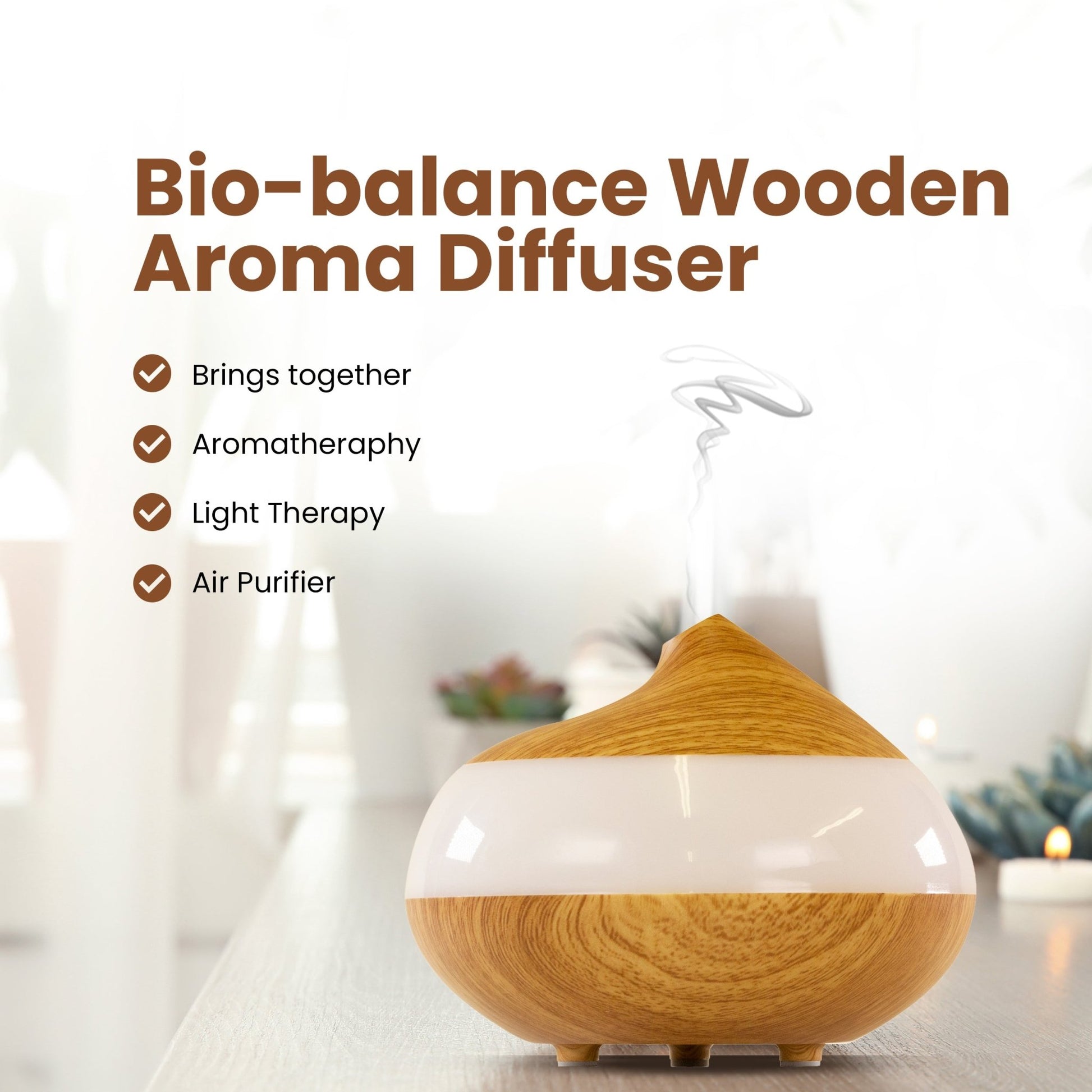 Sensory Spa Diffuser clear Panel USB - Herbalshire Handmade Herbal Products