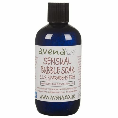 Sensual SLS Free Luxury Bubble Bath 250ml - Herbalshire Handmade Herbal Products