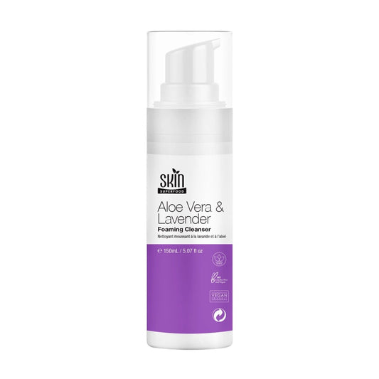 SF Aloe Vera & Lavender Foaming Cleanser 150ml - Herbalshire Handmade Herbal Products