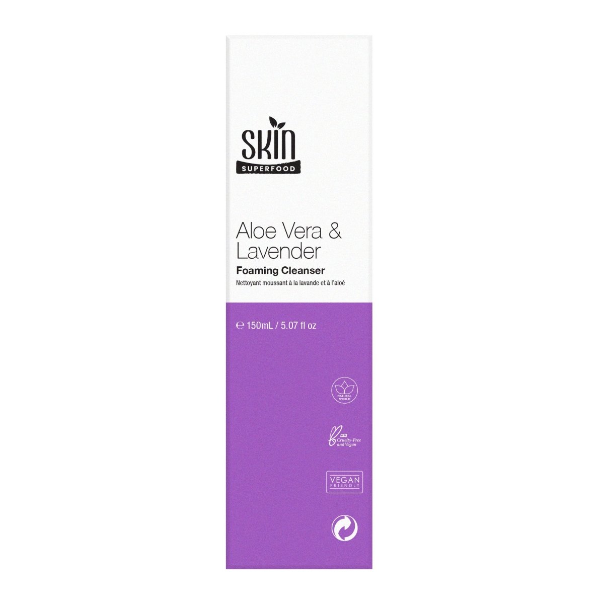 SF Aloe Vera & Lavender Foaming Cleanser 150ml - Herbalshire Handmade Herbal Products