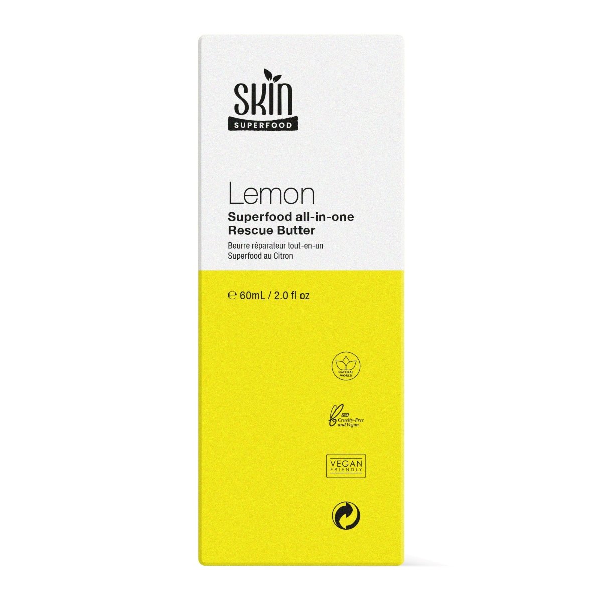 SF Lemon Superfood Rescue butter 60ml - Herbalshire Handmade Herbal Products