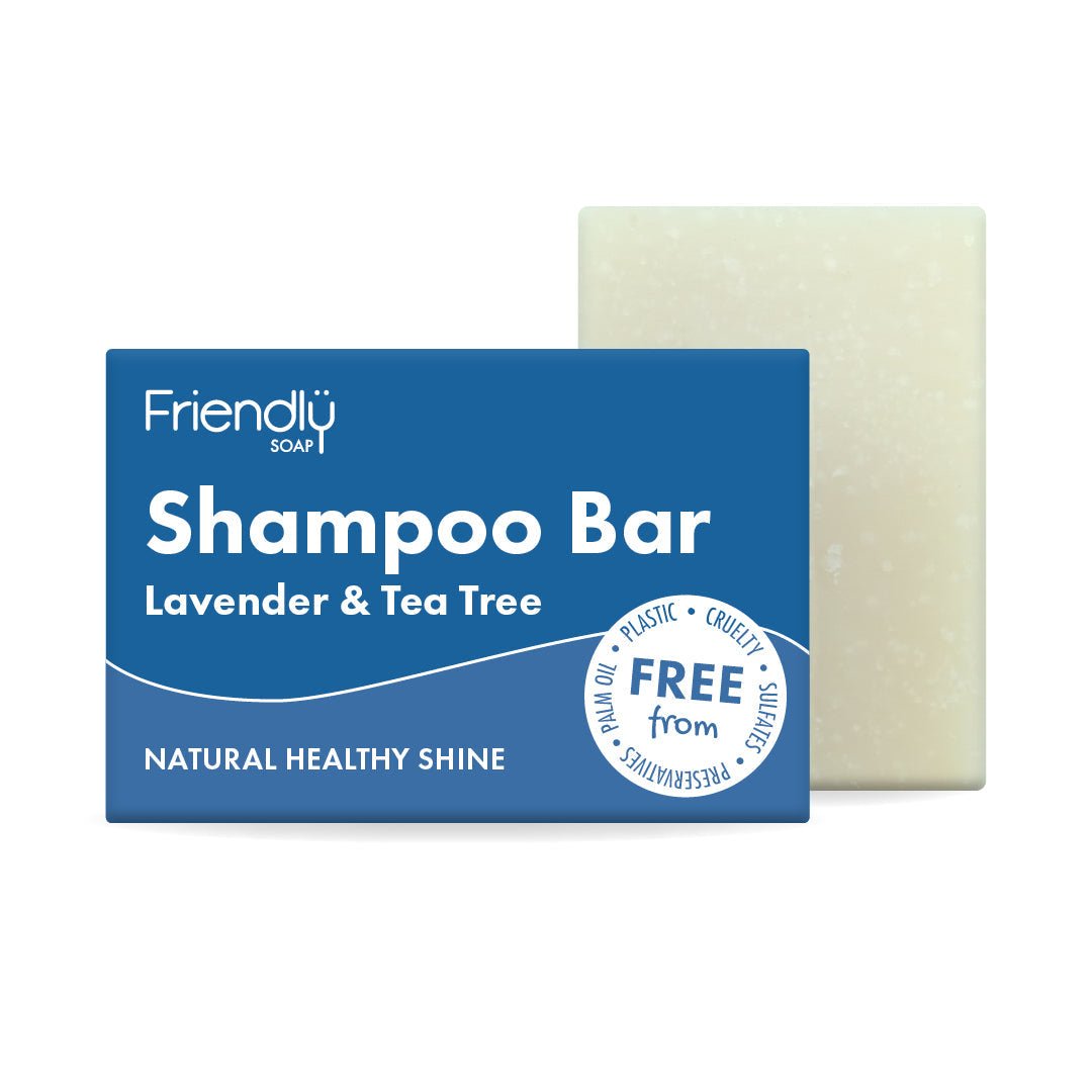 Shampoo Bar - Lavender & Tea Tree - Herbalshire Handmade Herbal Products