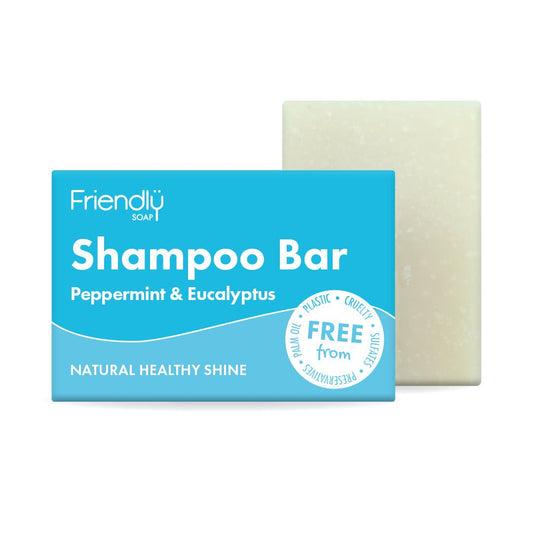 Shampoo Bar - Peppermint & Eucalyptus - Herbalshire Handmade Herbal Products