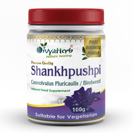 Shankpushpi Powder - Herbalshire Handmade Herbal Products
