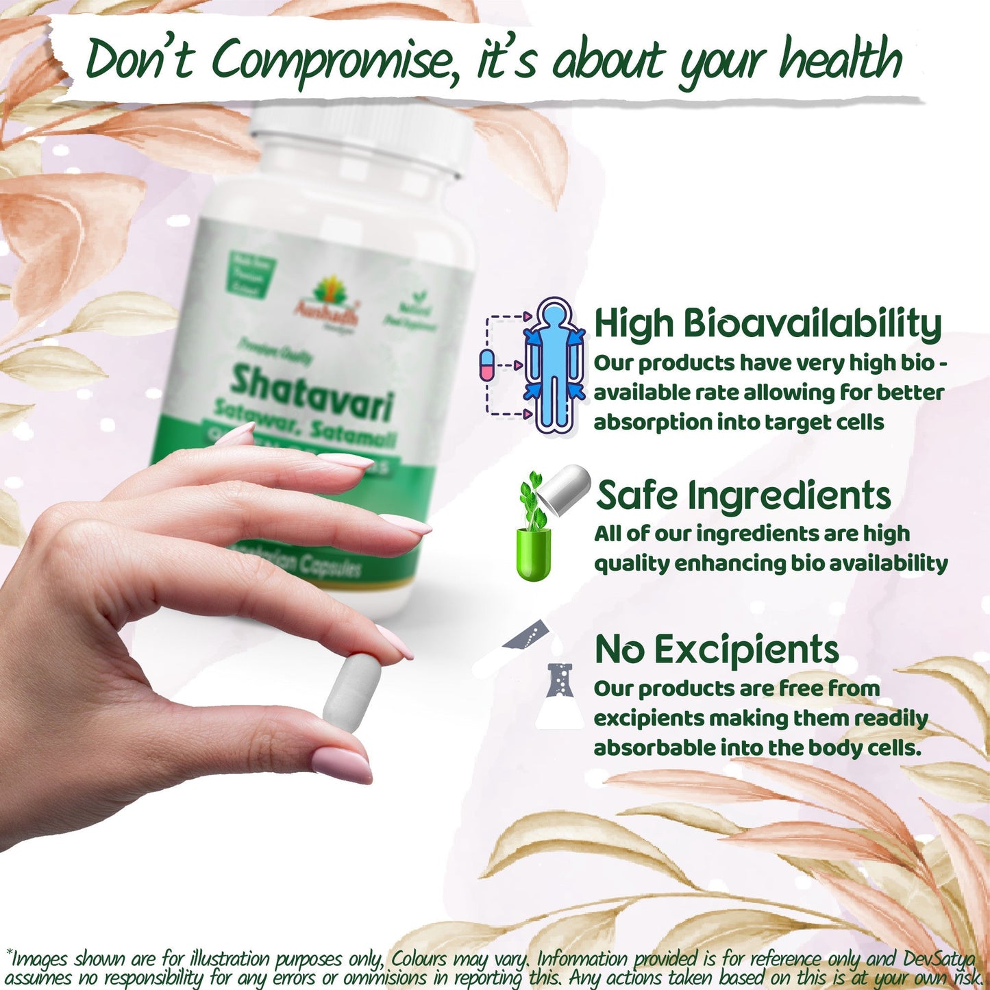 Shatavari Capsule - Herbalshire Handmade Herbal Products