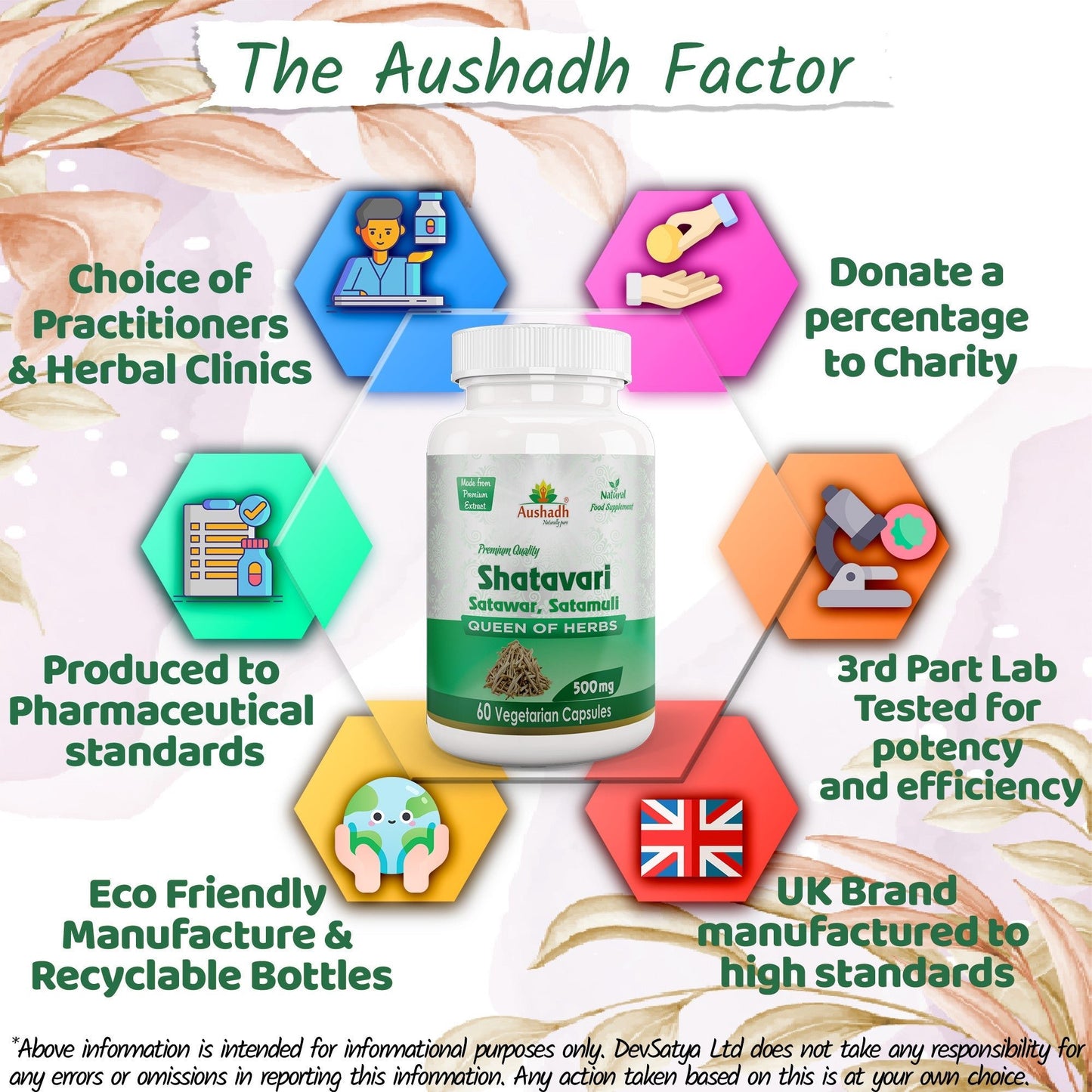 Shatavari Capsule - Herbalshire Handmade Herbal Products