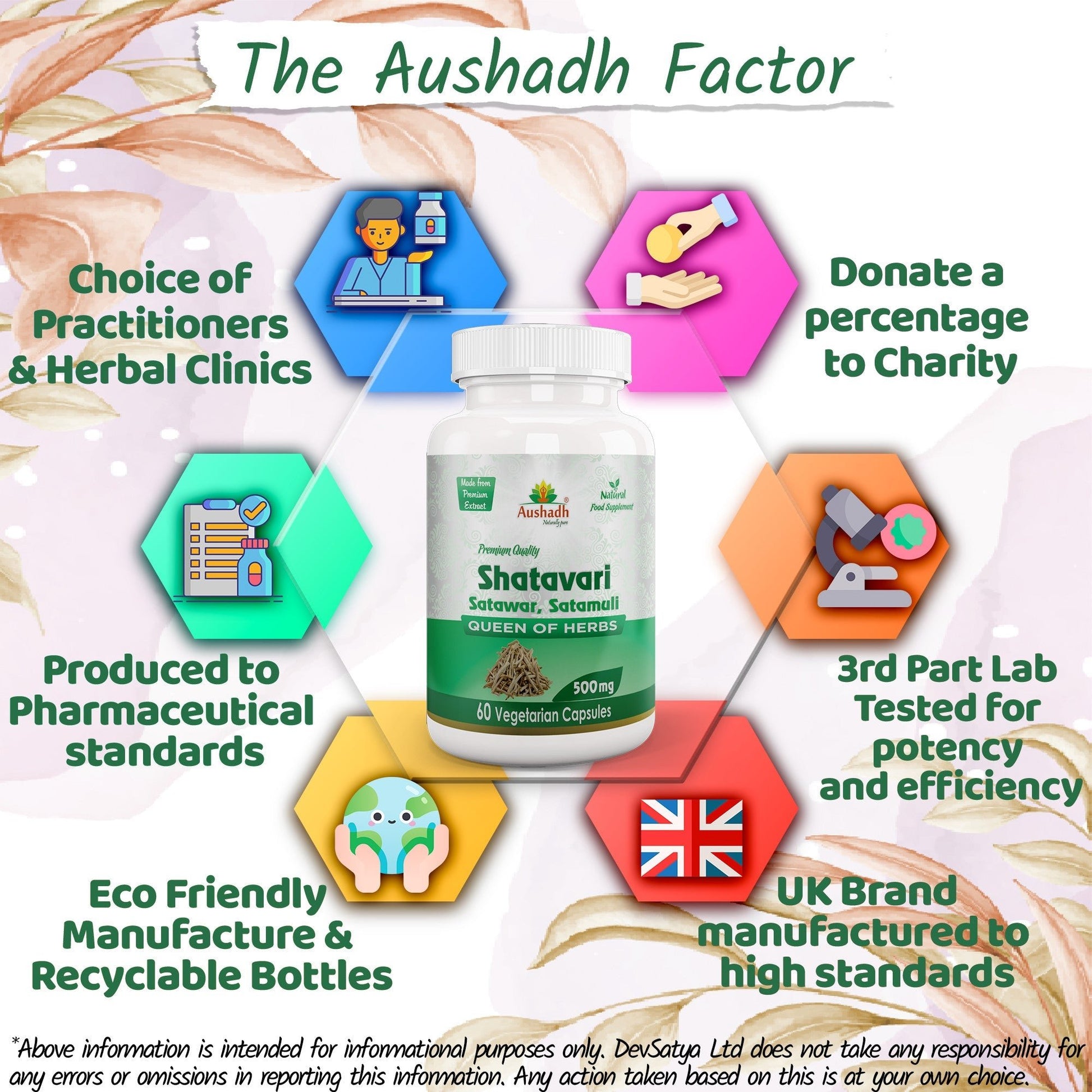 Shatavari Capsule - Herbalshire Handmade Herbal Products