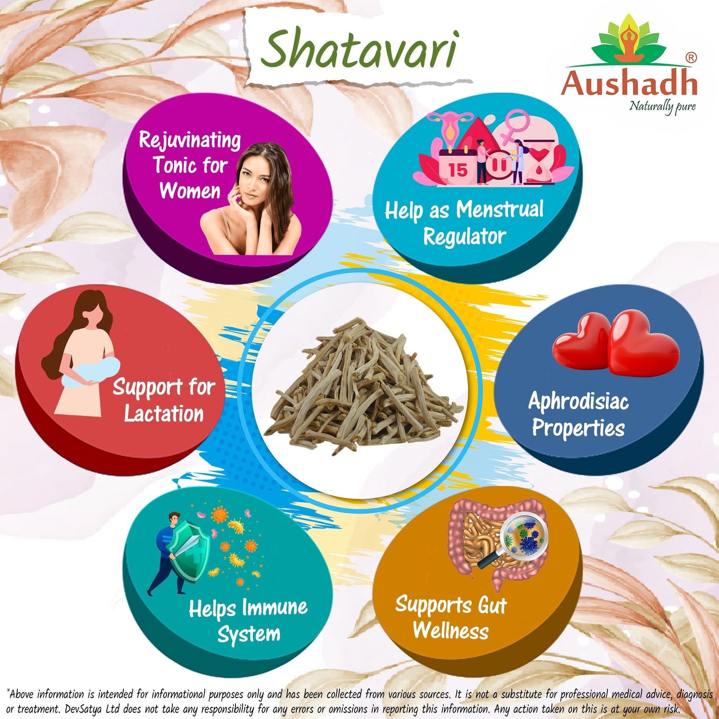 Shatavari Powder - Herbalshire Handmade Herbal Products