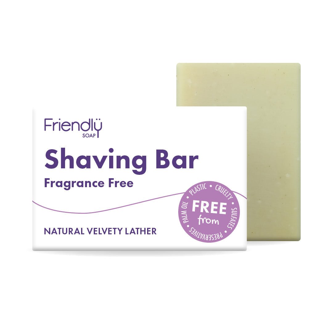 Shaving Bar - Fragrance - free - Herbalshire Handmade Herbal Products