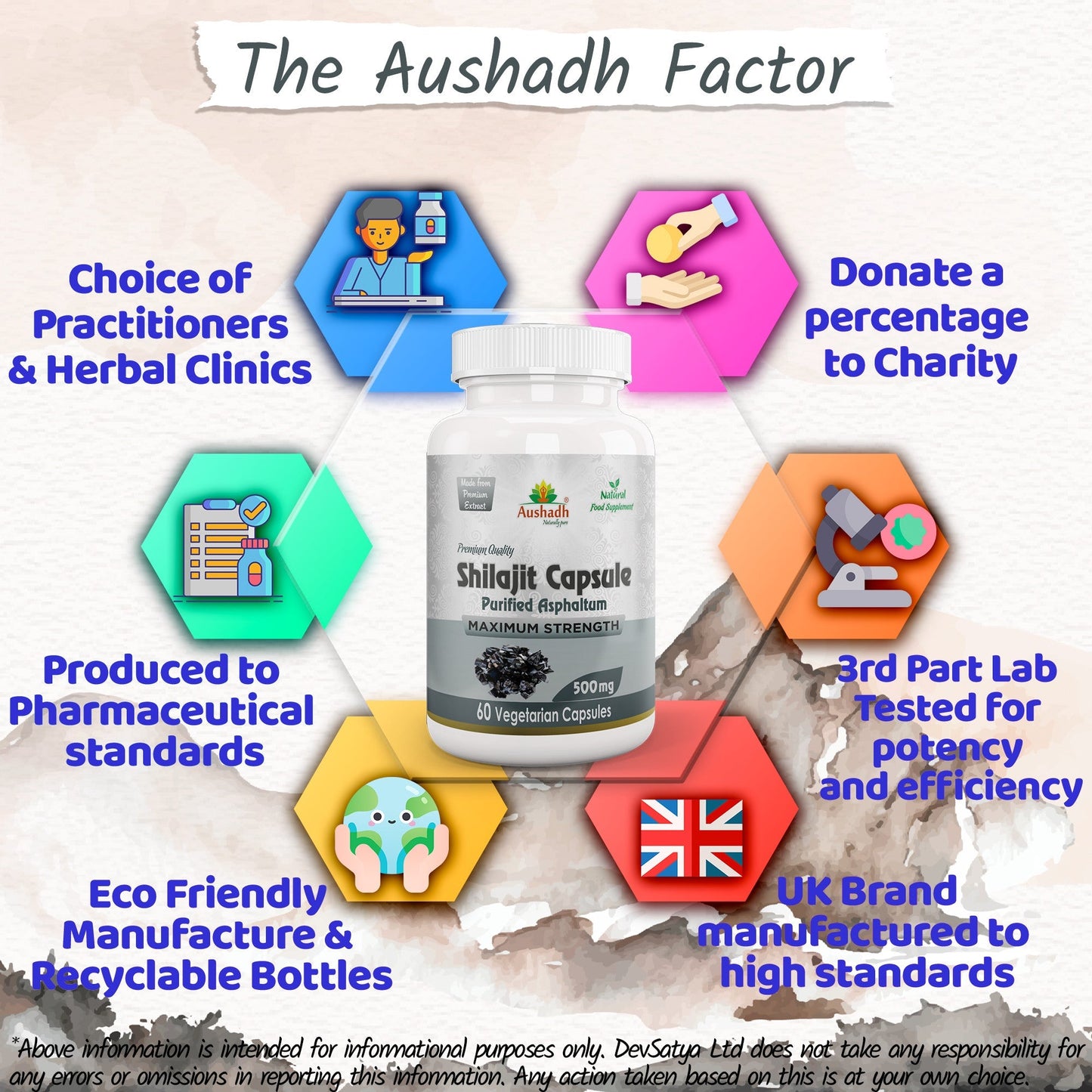 Shilajit Capsule - Herbalshire Handmade Herbal Products