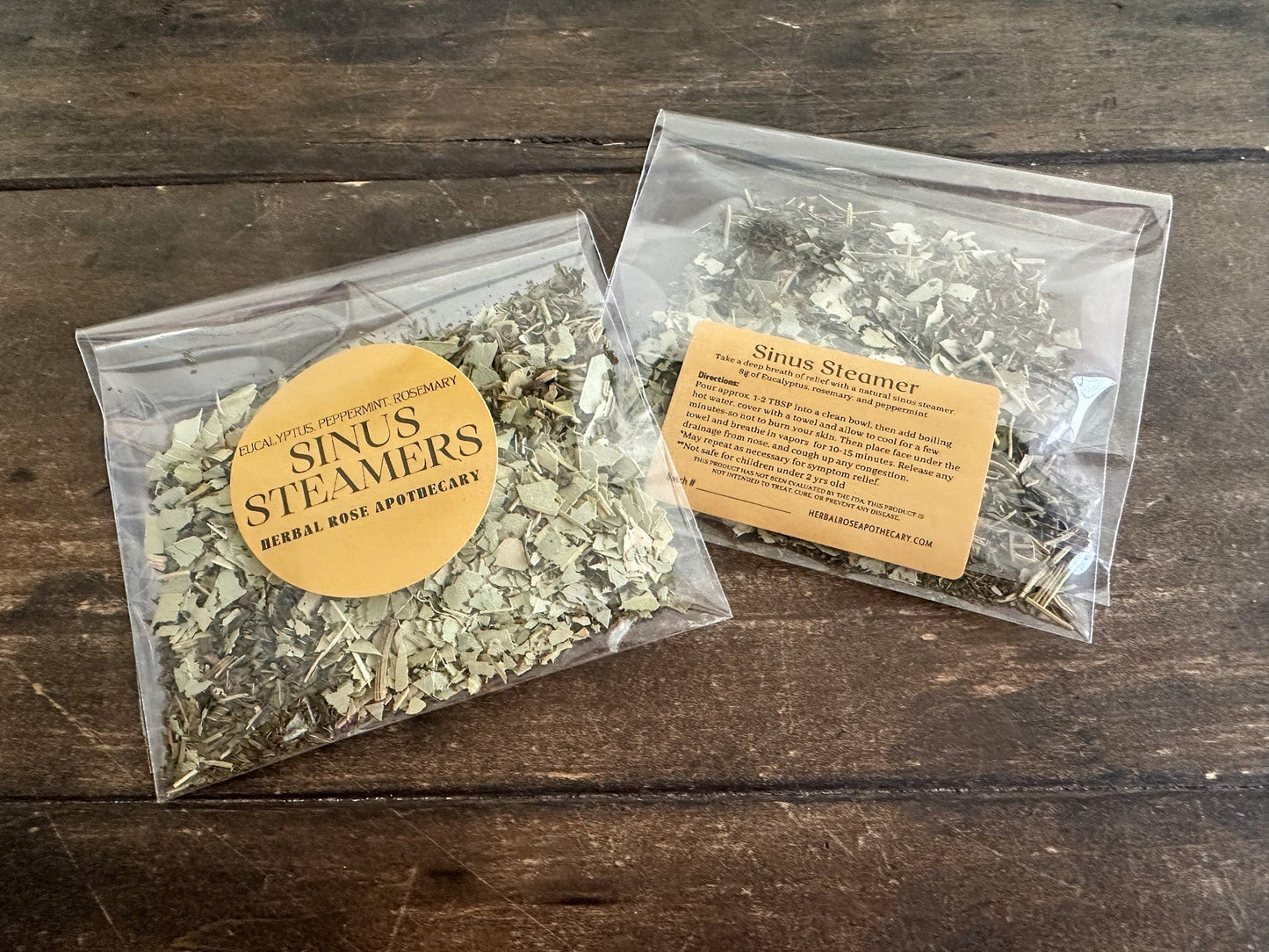 Sinus Steamers - Herbalshire Handmade Herbal Products
