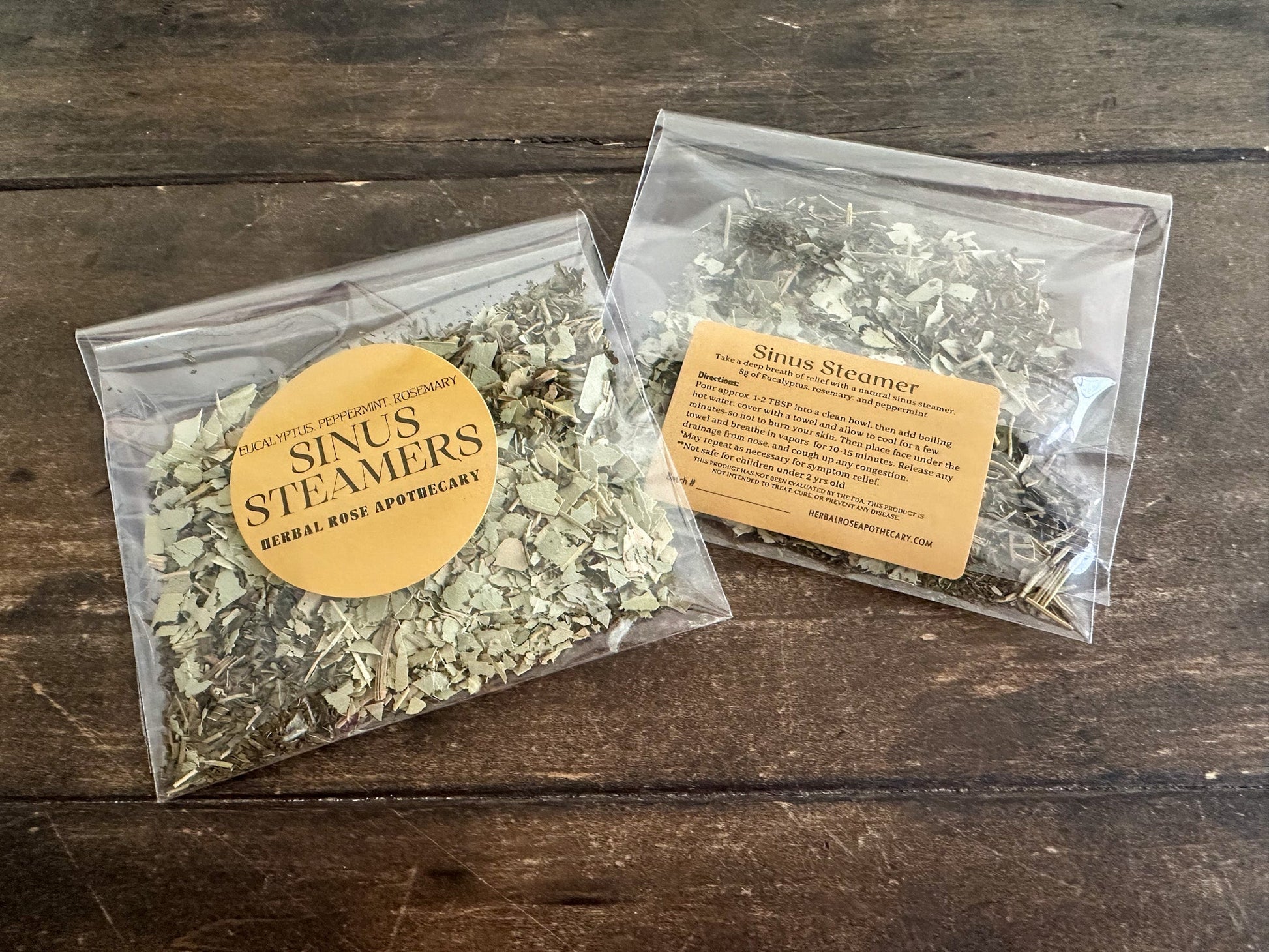 Sinus Steamers - Herbalshire Handmade Herbal Products