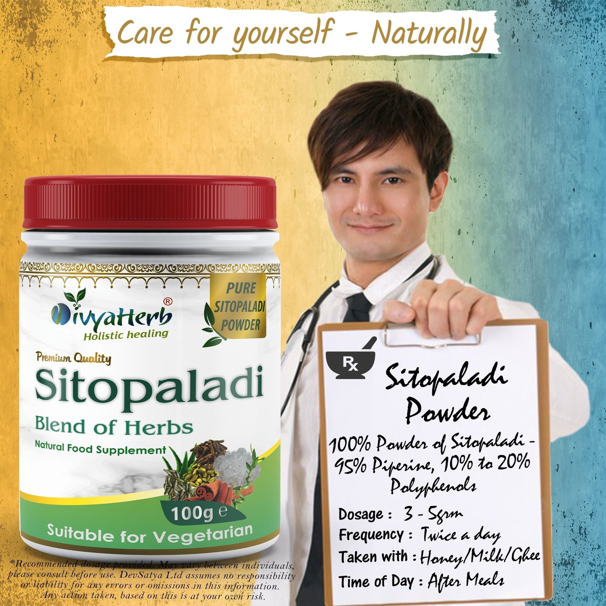 Sitopaladi Powder - Herbalshire Handmade Herbal Products
