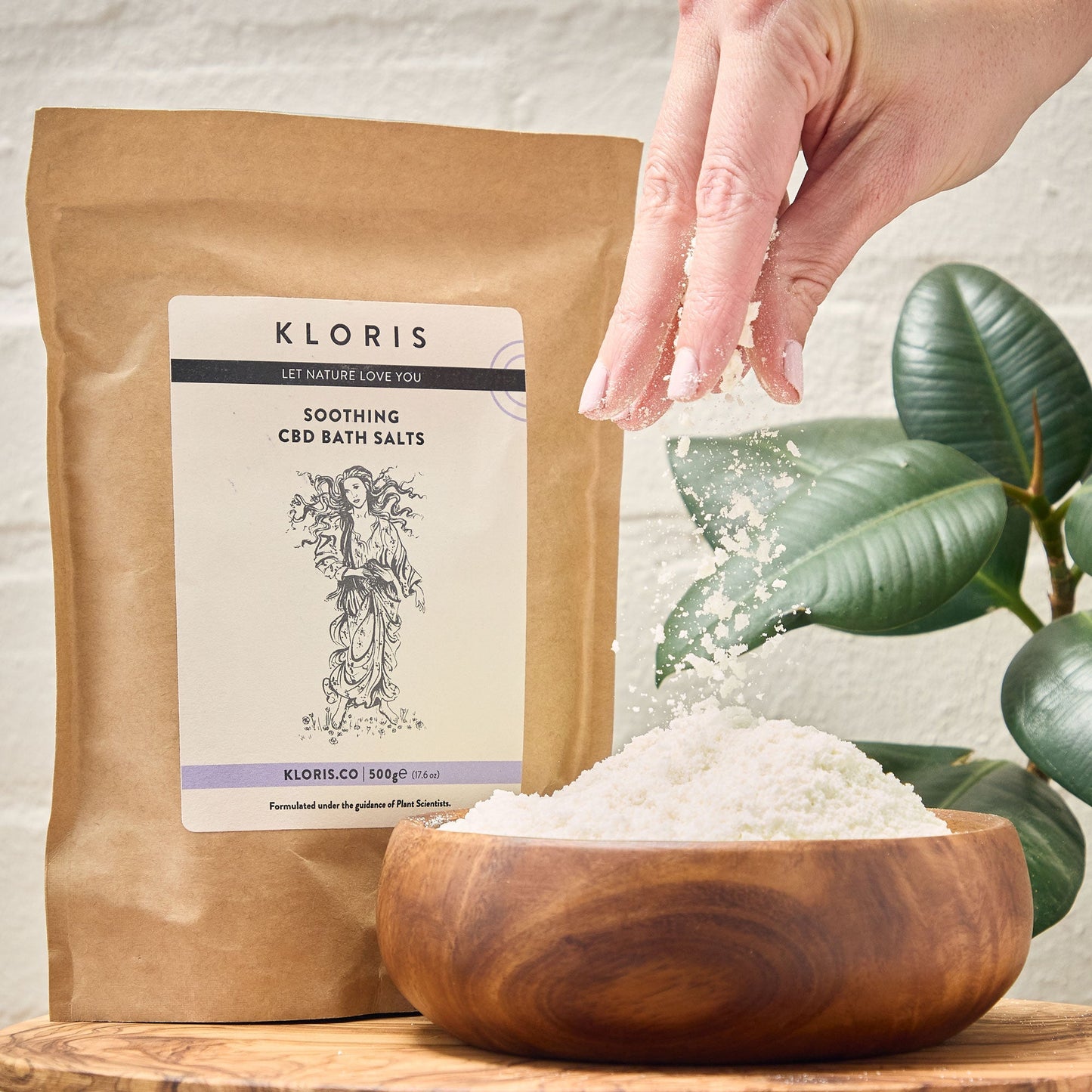 Soothing CBD Bath Salts - Herbalshire Handmade Herbal Products