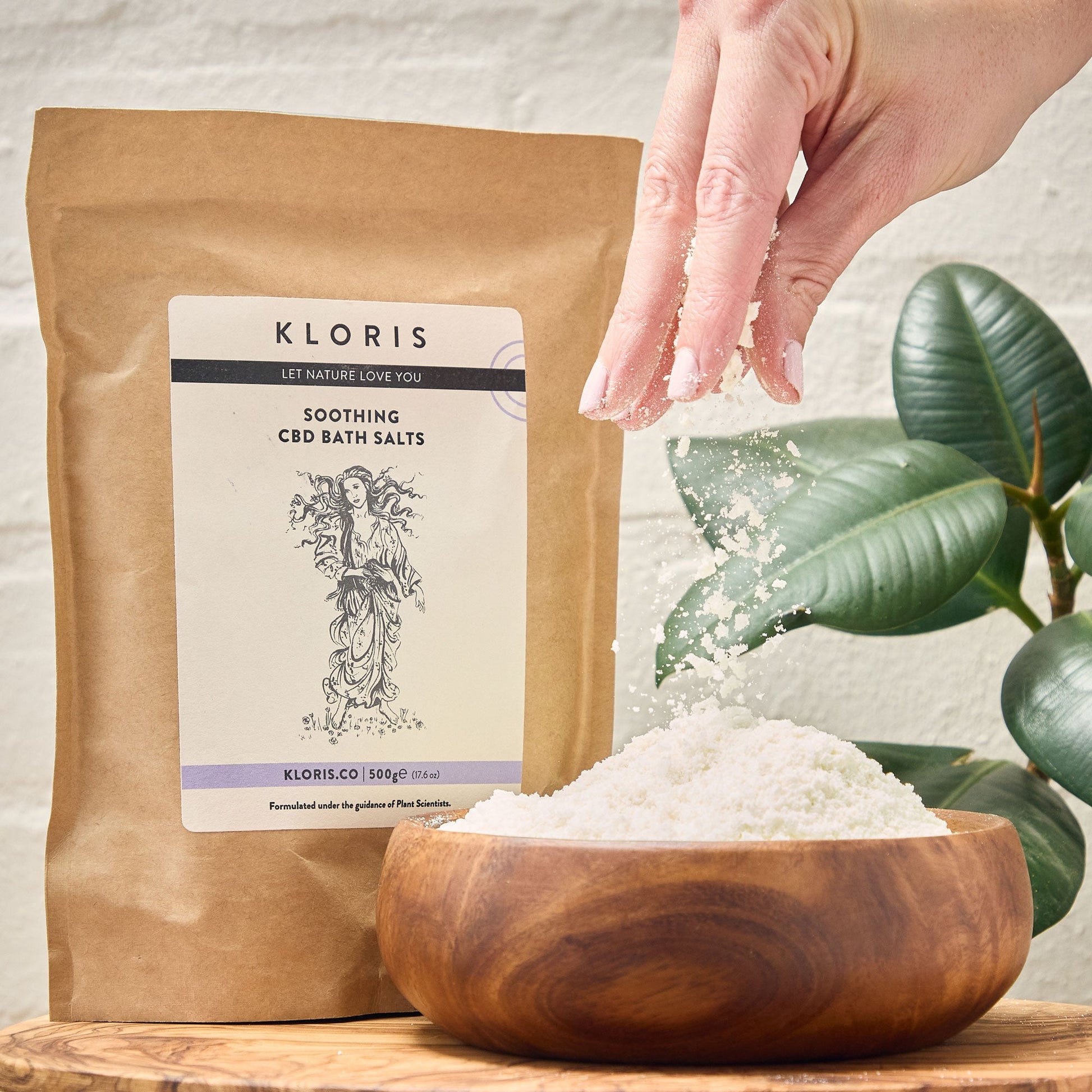 Soothing CBD Bath Salts - Herbalshire Handmade Herbal Products
