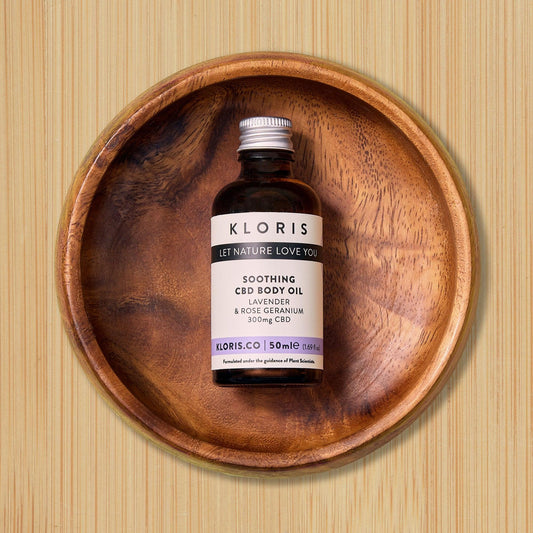 Soothing CBD Body & Massage Oil - Herbalshire Handmade Herbal Products