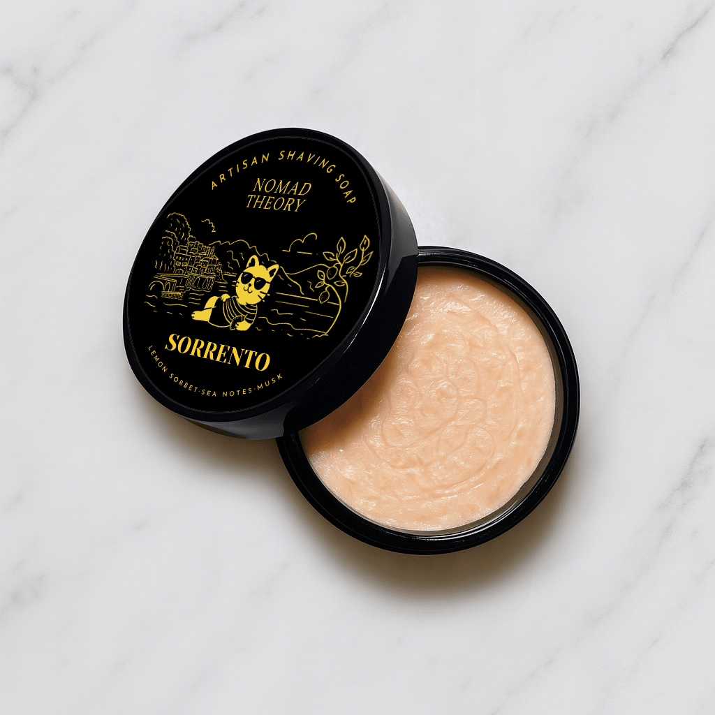 Sorrento Shaving Soap - Herbalshire Handmade Herbal Products