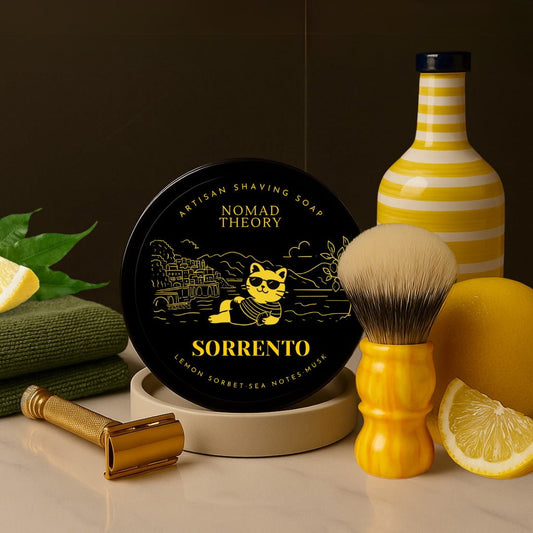 Sorrento Shaving Soap - Herbalshire Handmade Herbal Products