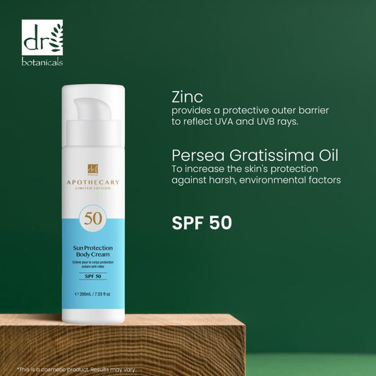 SPF 50 Body Cream 200ml - Herbalshire Handmade Herbal Products