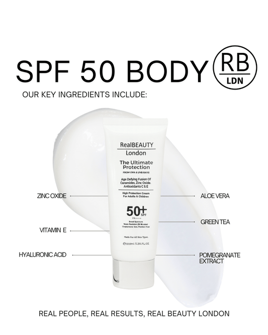 SPF 50 Body Cream - Herbalshire Handmade Herbal Products