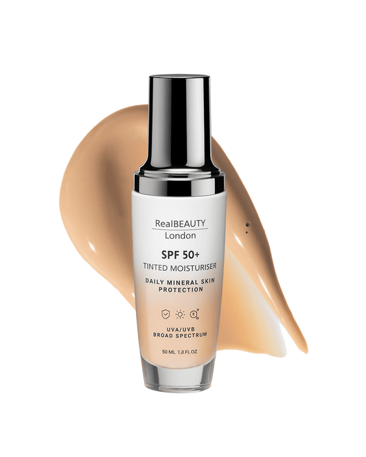 SPF 50 Tinted Face Moisturiser - Herbalshire Handmade Herbal Products