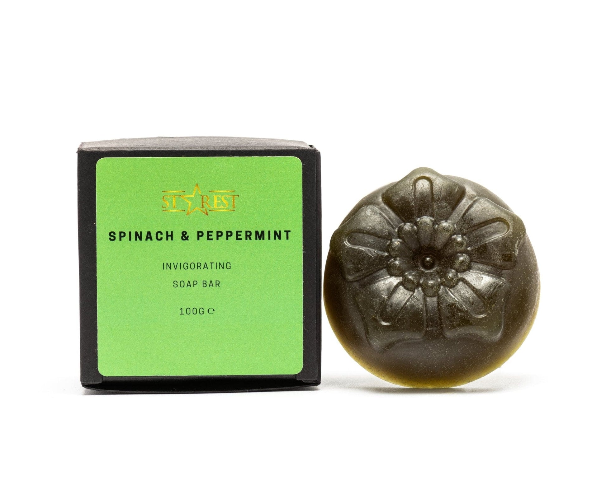 Spinach, Peppermint and Lemon Soap - Herbalshire Handmade Herbal Products
