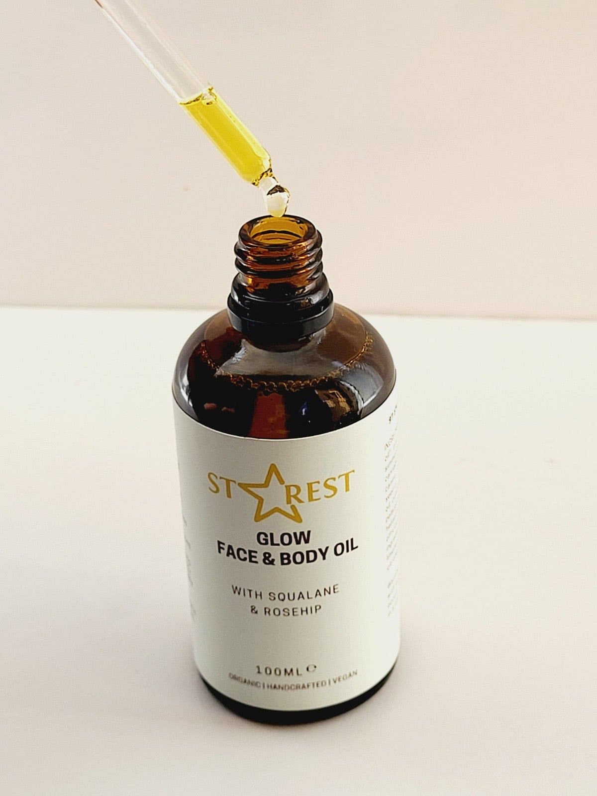 STAREST Radiant Skin Trio Gift Set | Organic Glow Oil, Body Scrub & African Black Soap - Herbalshire Handmade Herbal Products