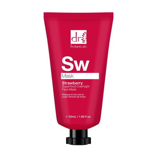 Strawberry Overnight Face Mask 50ml - Herbalshire Handmade Herbal Products