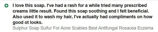 Sulphur Soap Bar 200g – Natural Acne, Rosacea, Eczema & Fungal Treatment UK - Herbalshire Handmade Herbal Products