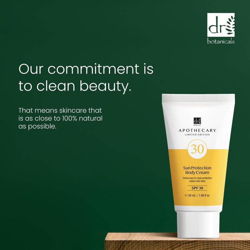 Sun Protection Body Cream SPF 30 50ml - Herbalshire Handmade Herbal Products