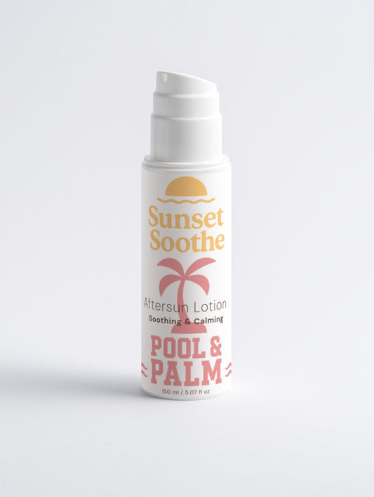 SUNSET SOOTHE: Soothing After - Sun Lotion - Herbalshire Handmade Herbal Products