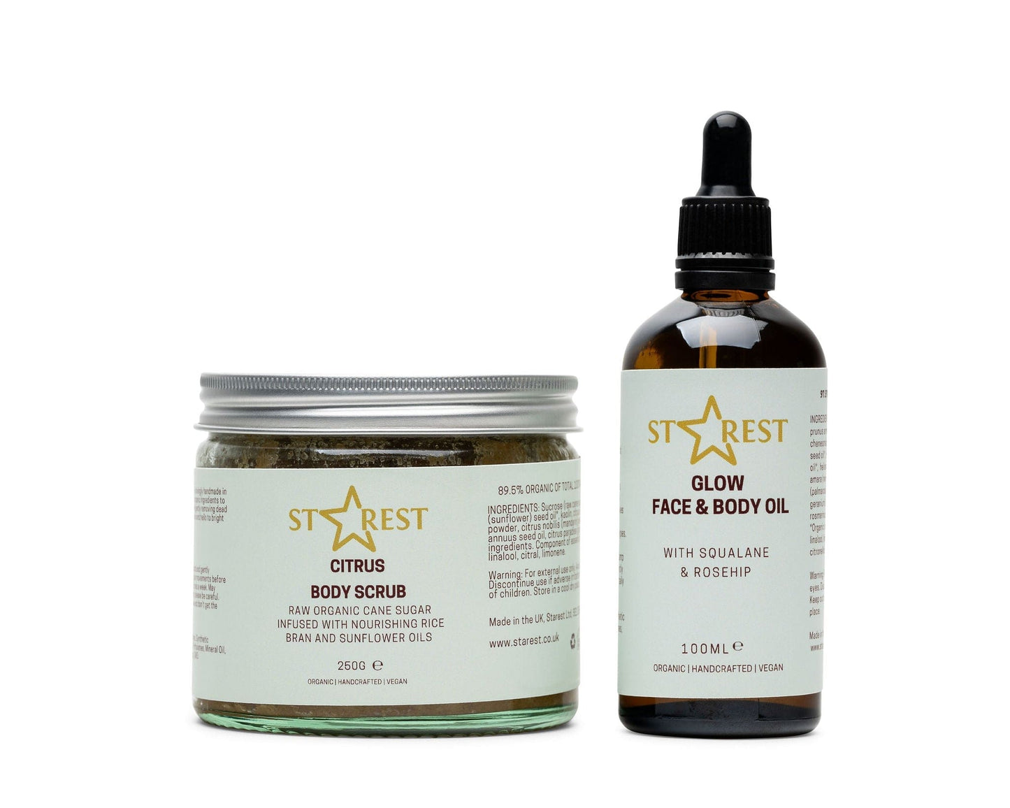 Super Smooth and Glow Duo - Herbalshire Handmade Herbal Products