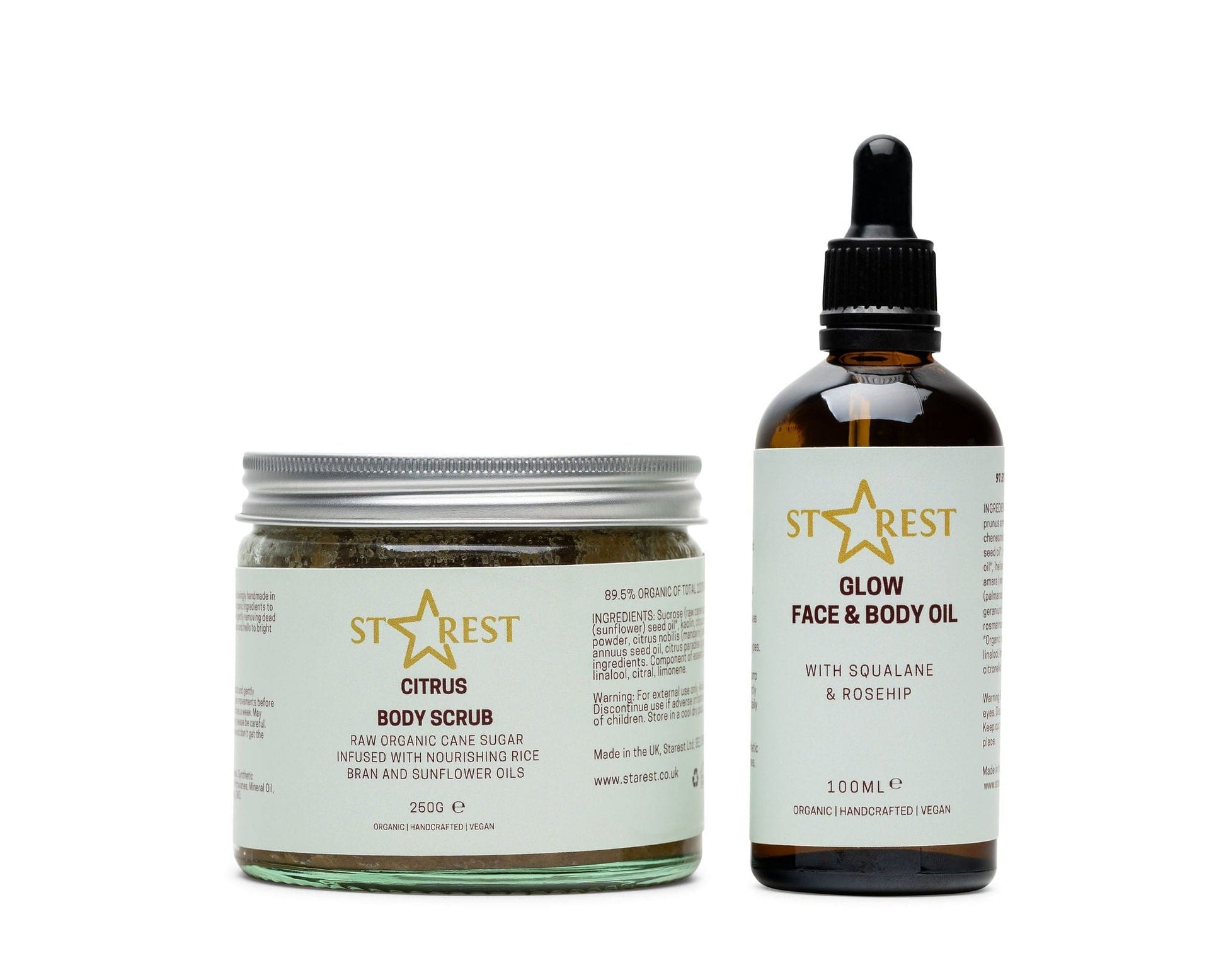 Super Smooth and Glow Duo - Herbalshire Handmade Herbal Products