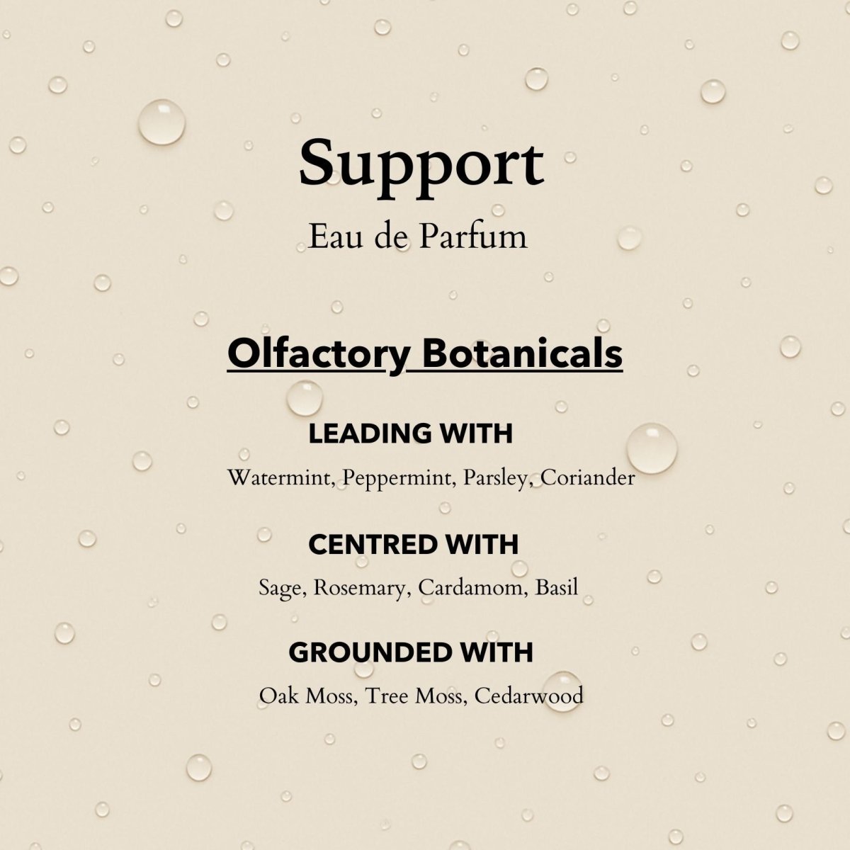 Support Functional Parfum - Herbalshire Handmade Herbal Products